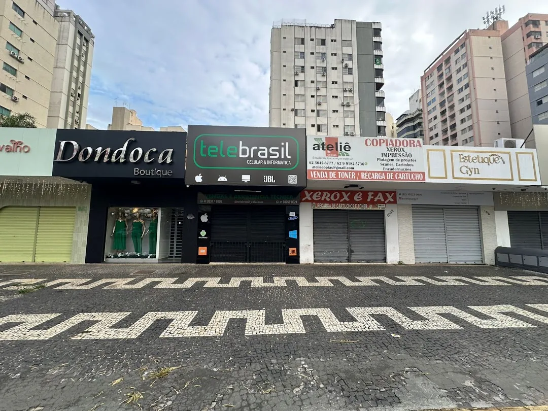 Fachada Telebrasil Celulares no Setor Bueno, Goiânia